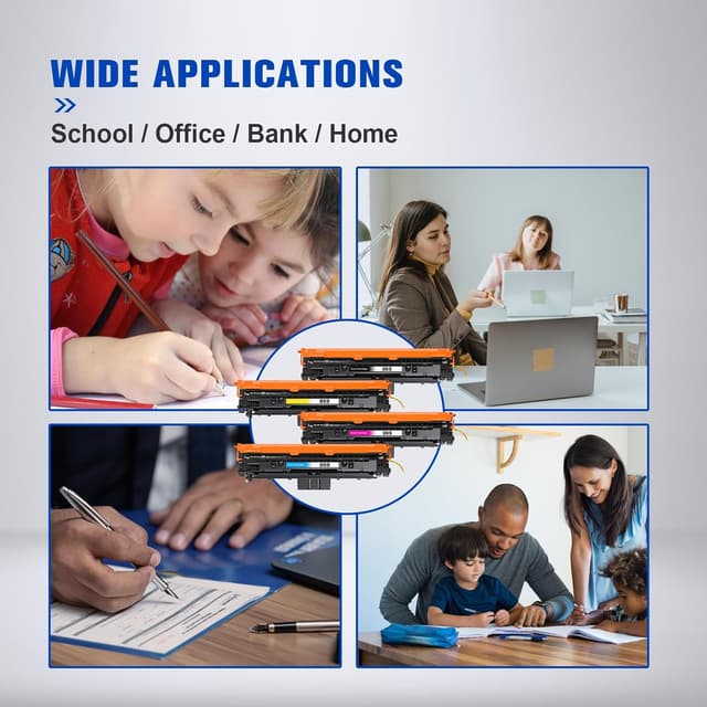 Thumbnail 6 de Pack de 4 cartouches toner compatibles Canon 069 / 069H (Noir + CMJ) pour Canon imageCLASS et LBP