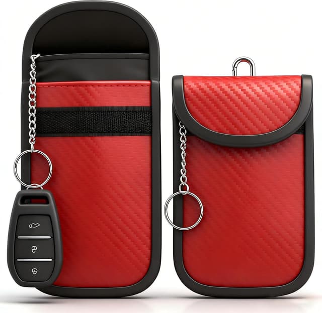 Detalle de Diyife Faraday Pouch 2-pack for car keys 🔐