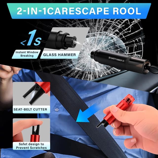 Detalle 2 de lompyeu 2 en 1 Rompe Cristales y Cinturones 🚨