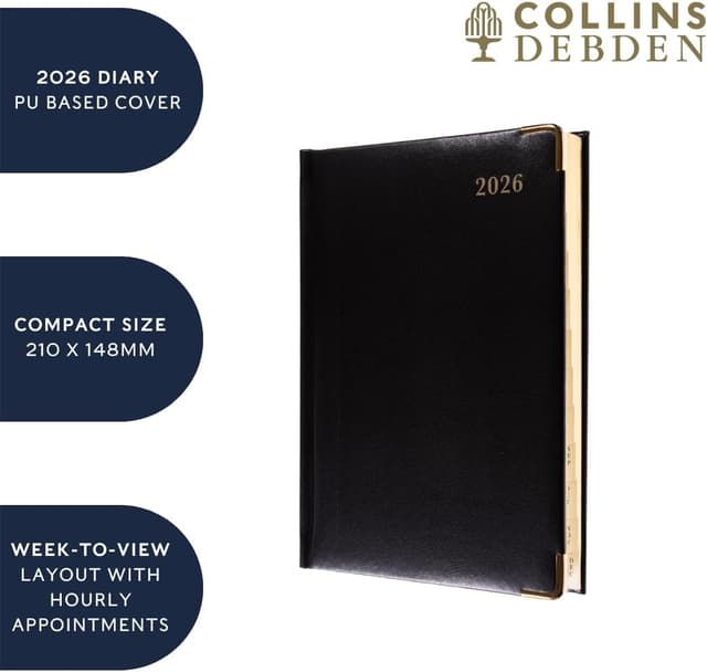 Detalle 1 de Classic Compact 2026 A5 Week Diary