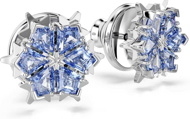 Thumbnail 2 de Swarovski Magic Evolution Schneeflocke Ohrstecker rhodiniert