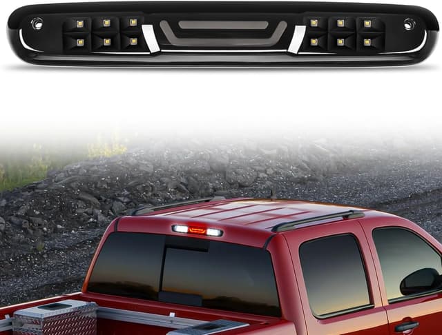 Detalle de Nilight LED Third Brake Light (High Mount 3rd Stop) for 2007-2013 Chevy Silverado & GMC Sierra Cargo-Lit Models