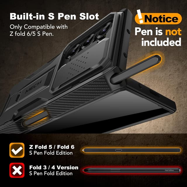 Detalle 2 de TONGATE Z Fold 6 Case privacy