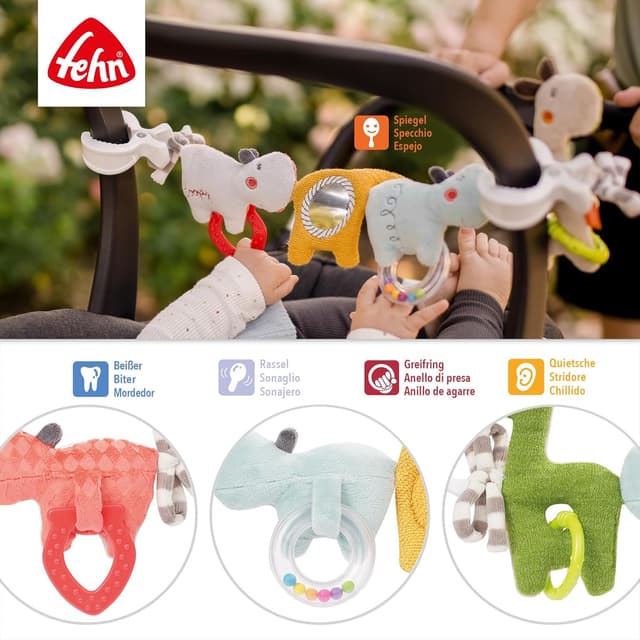 Thumbnail 3 de Fehn Loopy & Lotta Cadena Móvil para Bebés