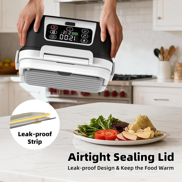 Thumbnail 5 de XL Cordless Heated Lunch Box 1.5L 🍱