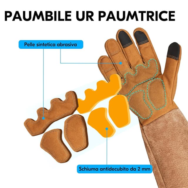 Thumbnail 1 de Vgo Guanti da giardinaggio L