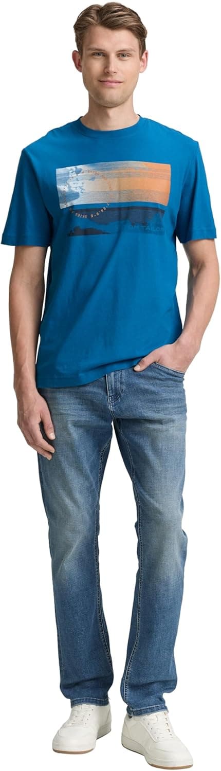 Detalle de TOM TAILOR 1046792 T-Shirt da uomo a maniche corte
