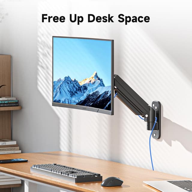 Detalle 2 de suptek Monitor-Wandhalterung WM011 für 13–32 Zoll (bis 9 kg) mit Gasfeder, VESA 75/100