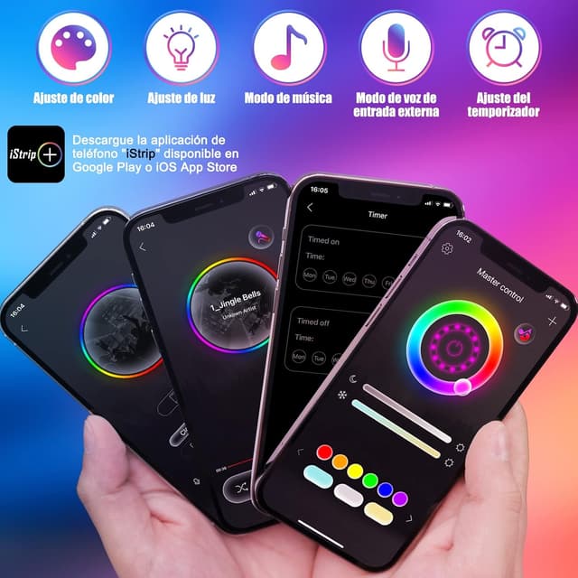 Thumbnail 1 de Tira LED Diyife 3m RGB para habitación