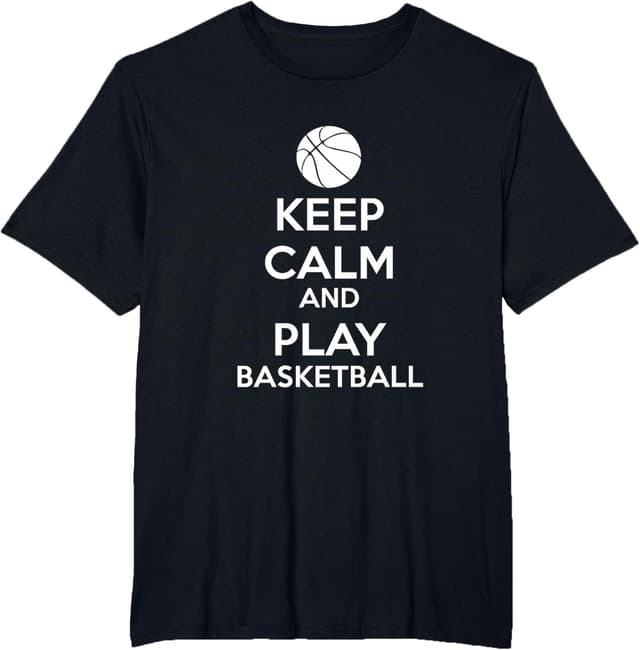Detalle de Stai calmo e Gioca a Pallacanestro maglietta da basket per squadra