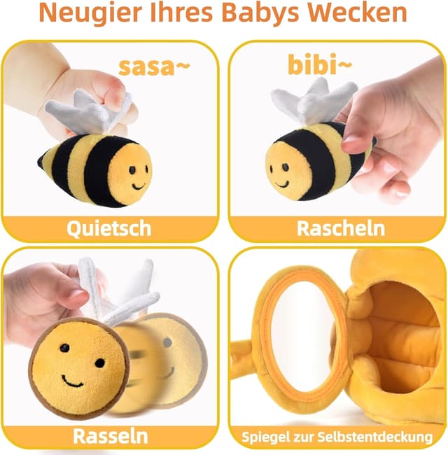Detalle de VORENUS Baby Spielzeug 6-in-1 Bienenstock