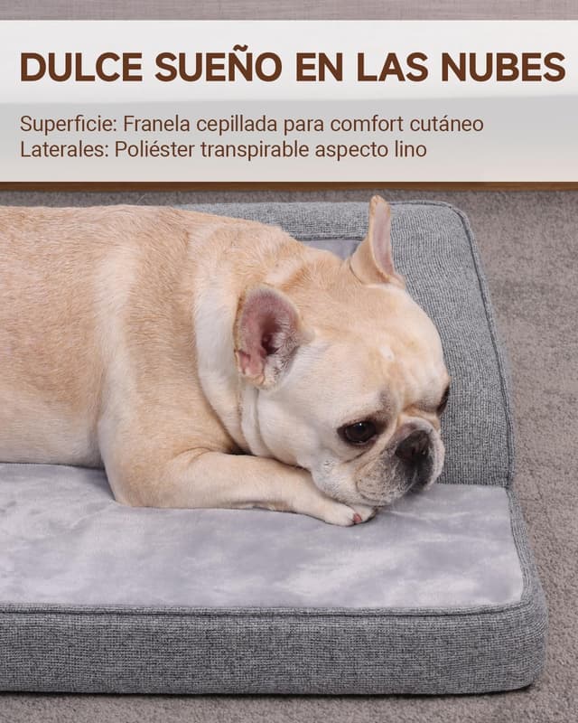 Detalle 2 de KSIIA Cama Ortopédica para Perros 88x55 cm