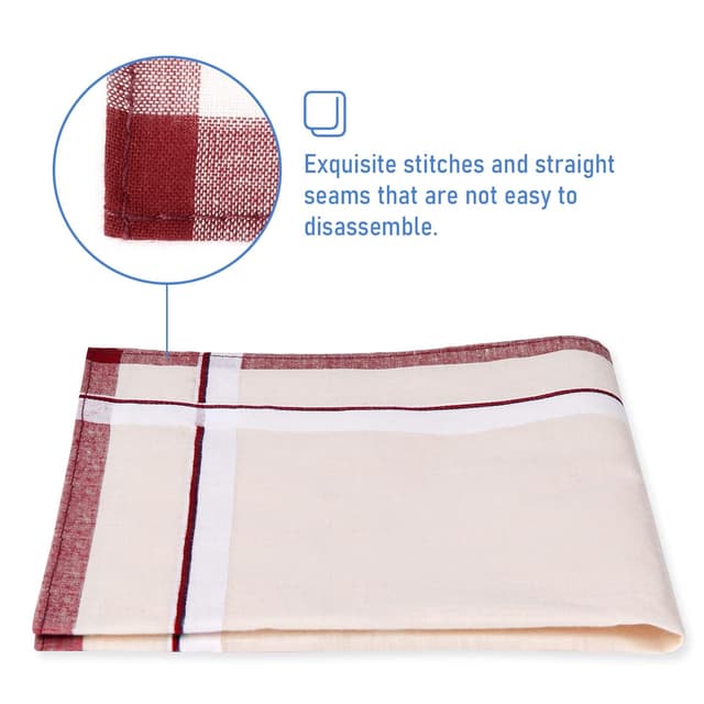 Thumbnail 2 de Aomig Taschentücher Herren 40 cm 12er Set