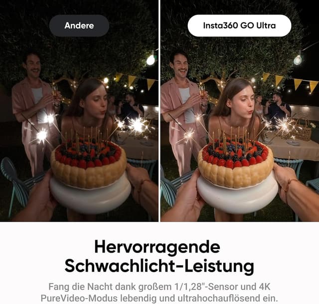 Detalle 1 de Insta360 GO Ultra Creator-Bundle 53 g