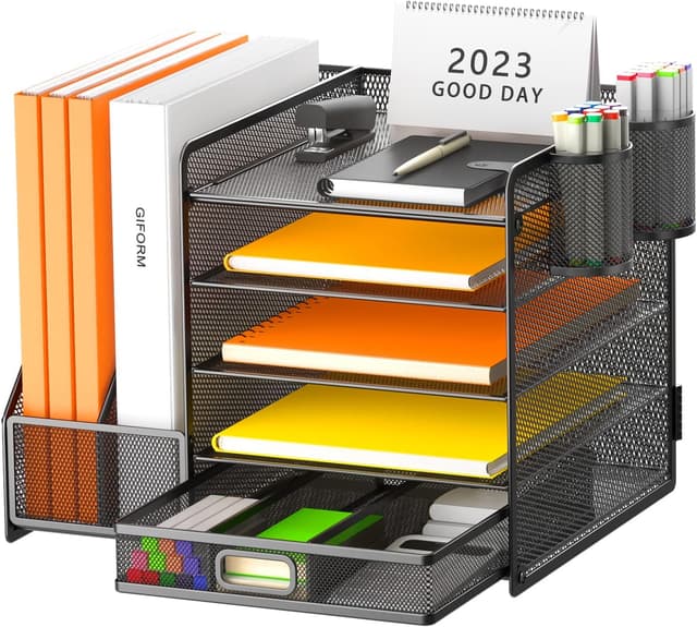 Detalle de Restorgan Desk Organiser 5-tier tray organiser 🗂