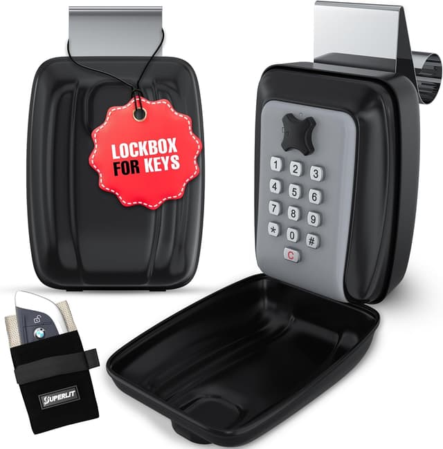 Thumbnail 6 de SUPERLIT Faraday Pouch for Key Fob (2-Pack) — RFID & signal-blocking keyless entry protection