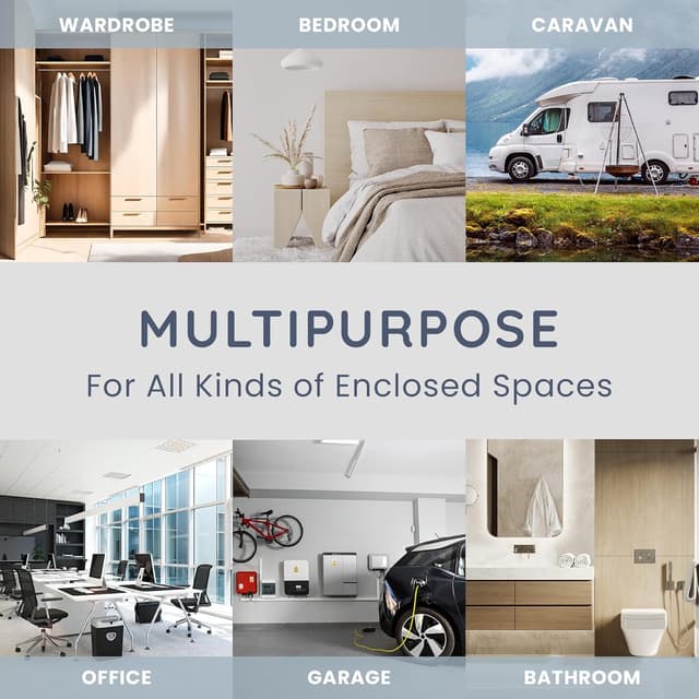 Thumbnail 6 de CUQOO Disposable Dehumidifier 500ml Pack of 10 🏠