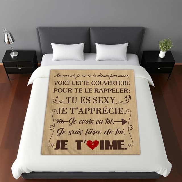 Detalle de Couverture flanelle 150 x 130 cm