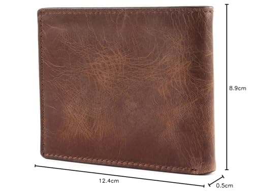 Detalle 1 de Fossil Derrick Billetera de Piel para Hombre