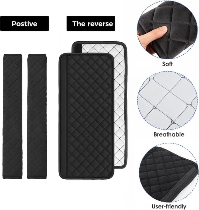 Detalle de Seatbelt cover pads 15.5 inch, 2 pack