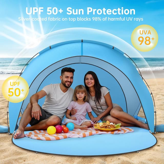 Thumbnail 4 de Raynesys Beach Tent Sun Shelter, UPF50+