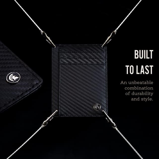 Thumbnail 6 de POWR Mens Wallet RFID holder 7 cards