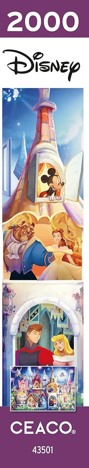 Thumbnail 6 de Ceaco Disney Princess Castle 2000-Piece Jigsaw Puzzle