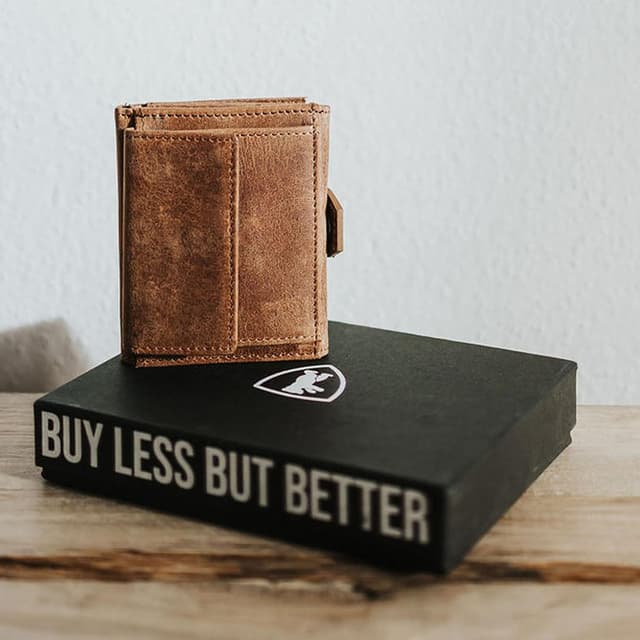 Thumbnail 1 de Berliner Bags Vintage Slim Wallet Hamburg Geldbörse 8 Karten