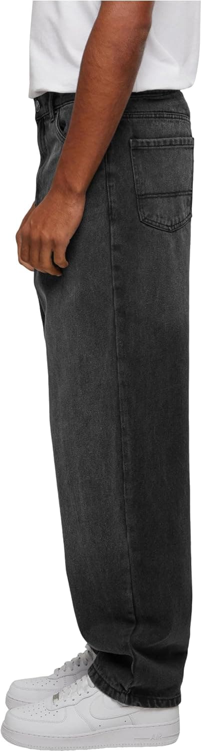 Detalle de Urban Classics Herren Heavy Ounce Baggy Fit Jeans homme (bleu foncé)