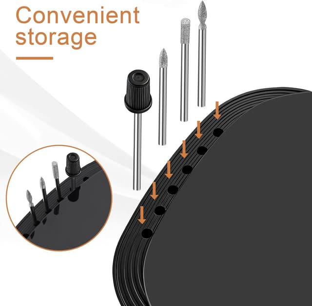 Thumbnail 4 de Enniewi Fresa per unghie professionale 35.000 RPM con display LED e controllo touch