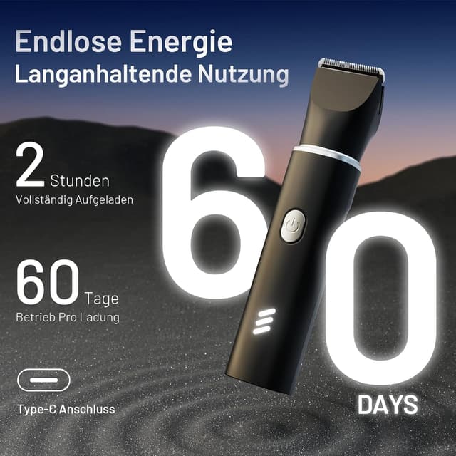 Thumbnail 5 de Intimrasierer Mann 2‑in‑1 Nasenhaartrimmer