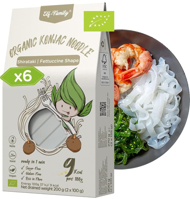 Detalle de elf-family Konjak Nudeln 270 g đ