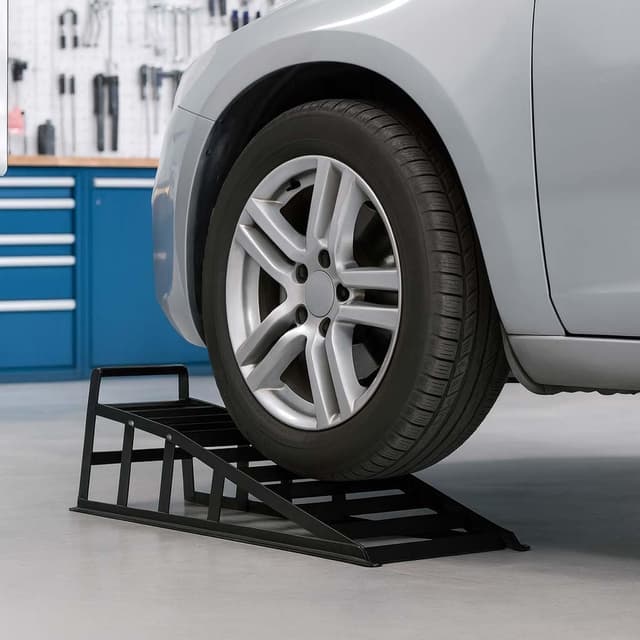 Detalle 2 de Wiltec 2X Auffahrrampe 2 t Paar 915x350x275 mm