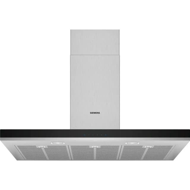 Detalle de Siemens iQ300 LC97BHM50 Campana decorativa 90 cm acero inoxidable