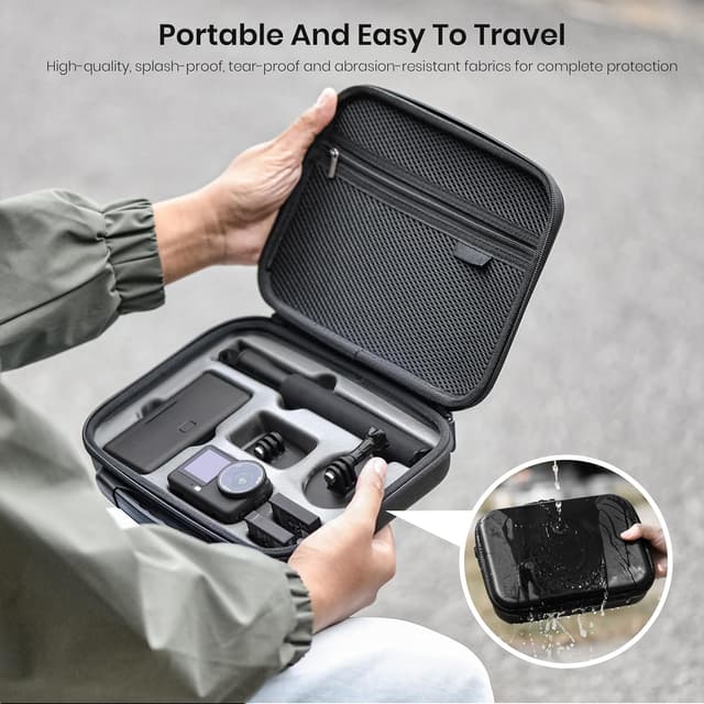 Detalle 2 de STARTRC Photo carrying case for DJI Osmo Action 6 (hard shell travel bag)