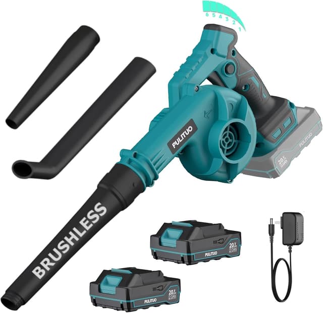 Imagen de Pulituo Cordless Leaf Blower 242 km/h en OfertitasTOP