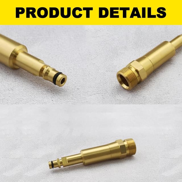 Thumbnail 2 de SANTUO Quick-Click M22x1.5 brass adaptor