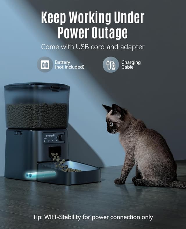 Thumbnail 6 de oneisall Automatic Cat Feeder WiFi 3.5L