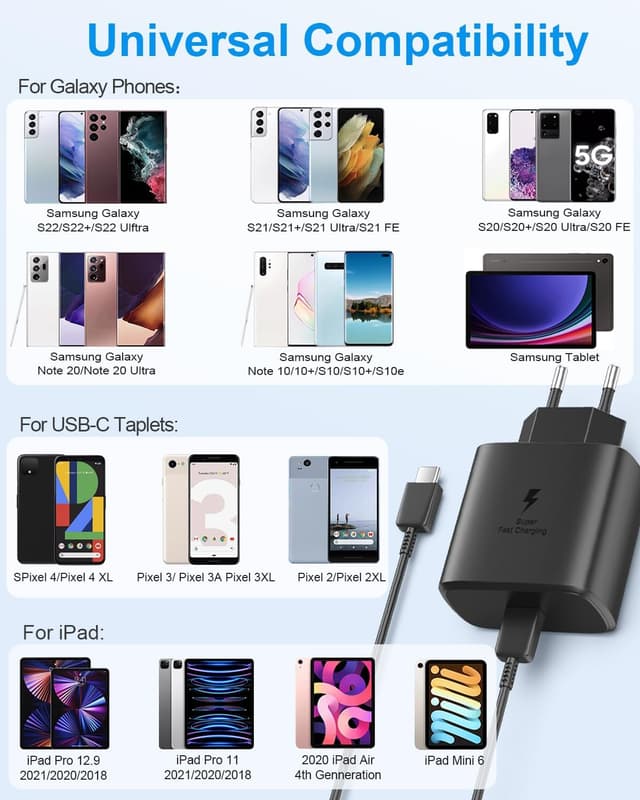 Thumbnail 3 de Samsung 45W USB C Schnellladegerät