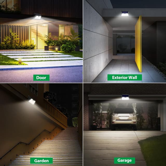 Thumbnail 6 de Solar Lights Outdoor Garden 185 LED 2-pack ☀