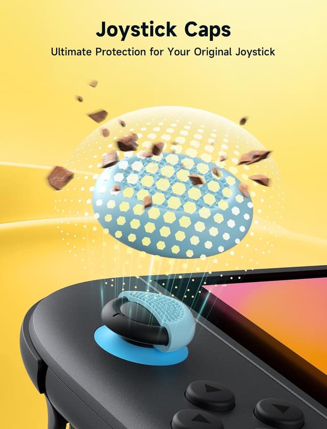 Thumbnail 4 de JSAUX Joystick Kappen für Switch 2 6er-Set