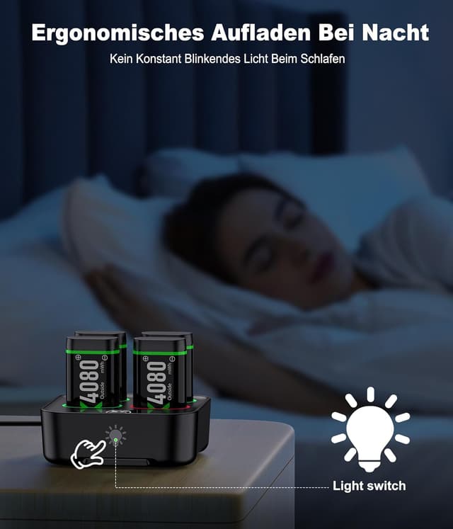 Thumbnail 6 de Xbox Controller-Ladestation 4x4080 mWh