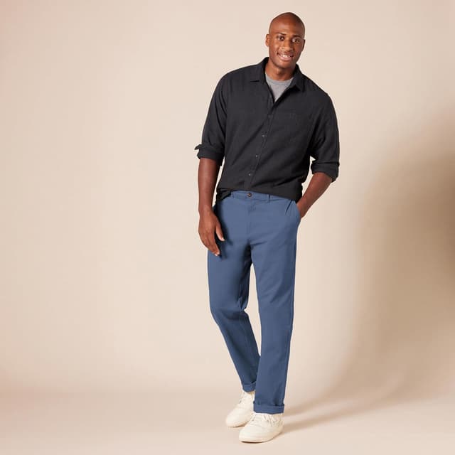 Thumbnail 6 de Amazon Essentials Men’s Athletic Fit Casual Stretch Chino Work Trousers (Big & Tall available)