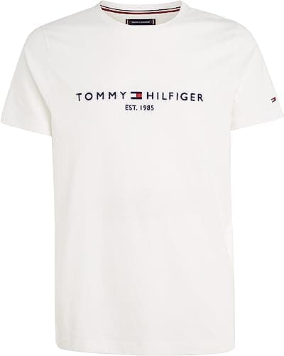 Thumbnail 4 de Tommy Hilfiger Camiseta Manga Corta Hombre Logo Blanco 😊