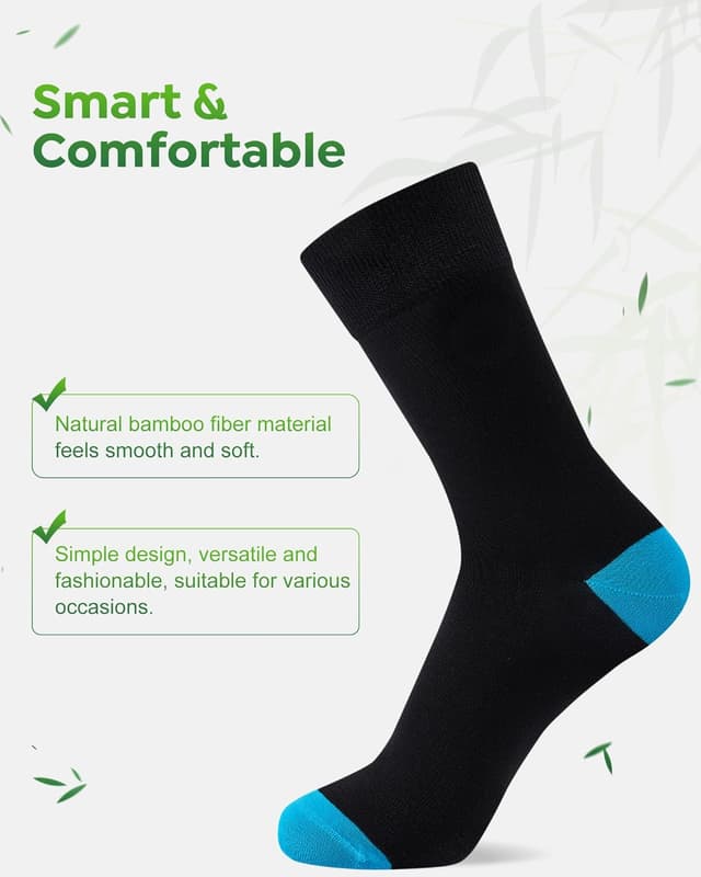 Detalle 2 de Niofind Bamboo Socks multipack, 6 pairs