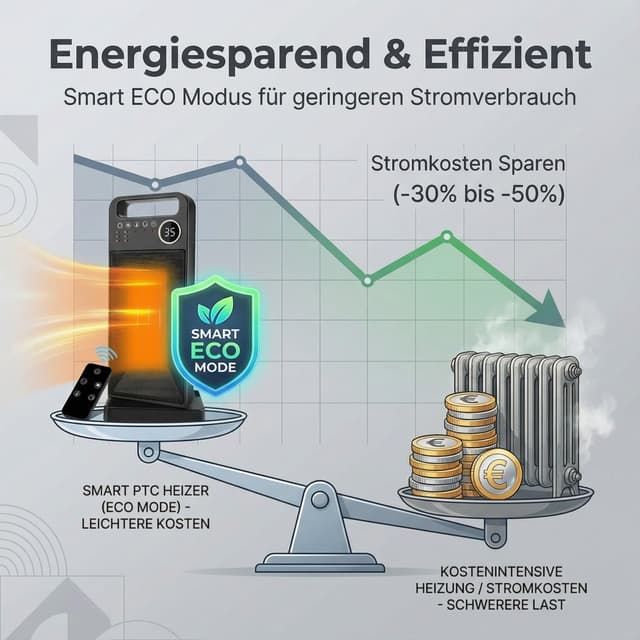Detalle 2 de Funkprofi Keramik Heizlüfter 2000 W