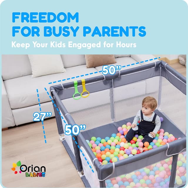 Thumbnail 4 de Orian Baby Playpen 50x50
