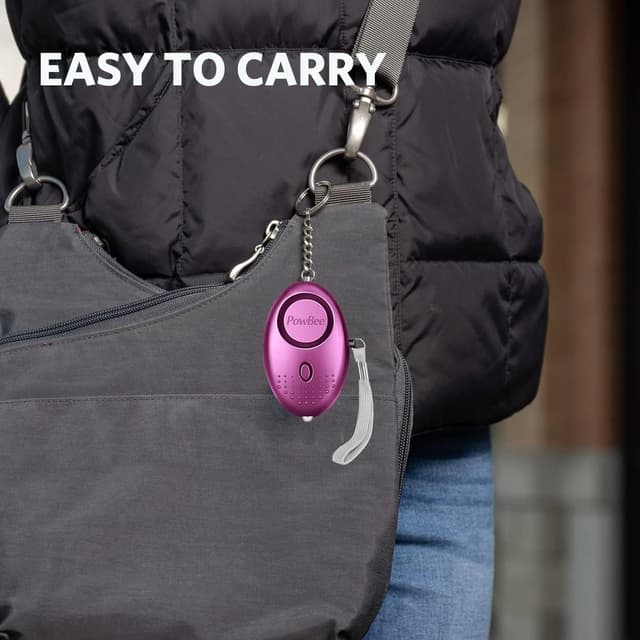 Detalle de Personal Safety Alarm Keychain 3 Pack 150dB