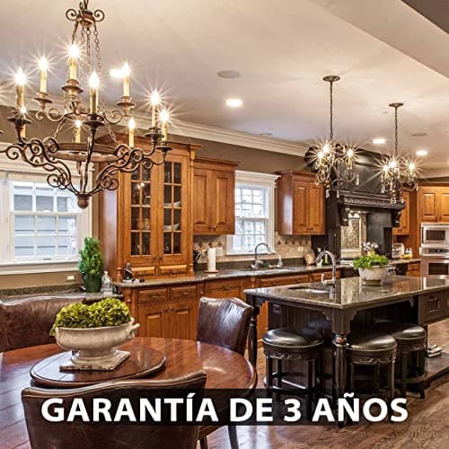 Detalle 2 de LVWIT Bombilla Vela E14 806 lm, 2700K