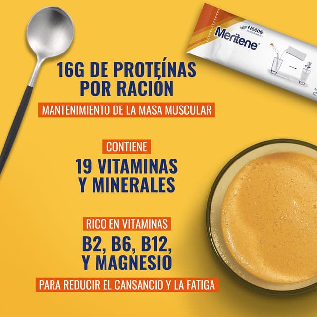 Detalle 2 de Meritene Fuerza y Vitalidad 15 sobres
